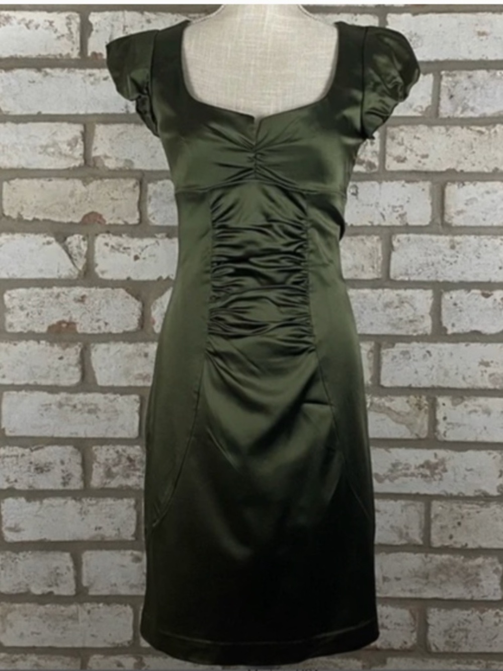 Vintage Nicole Miller Ruched Dress..seen on red carpet for premiere